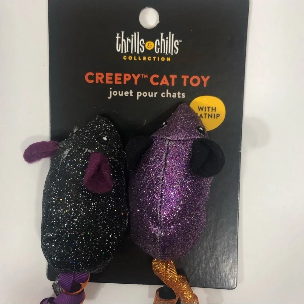 Halloween Creepy Cat Catnip Toy